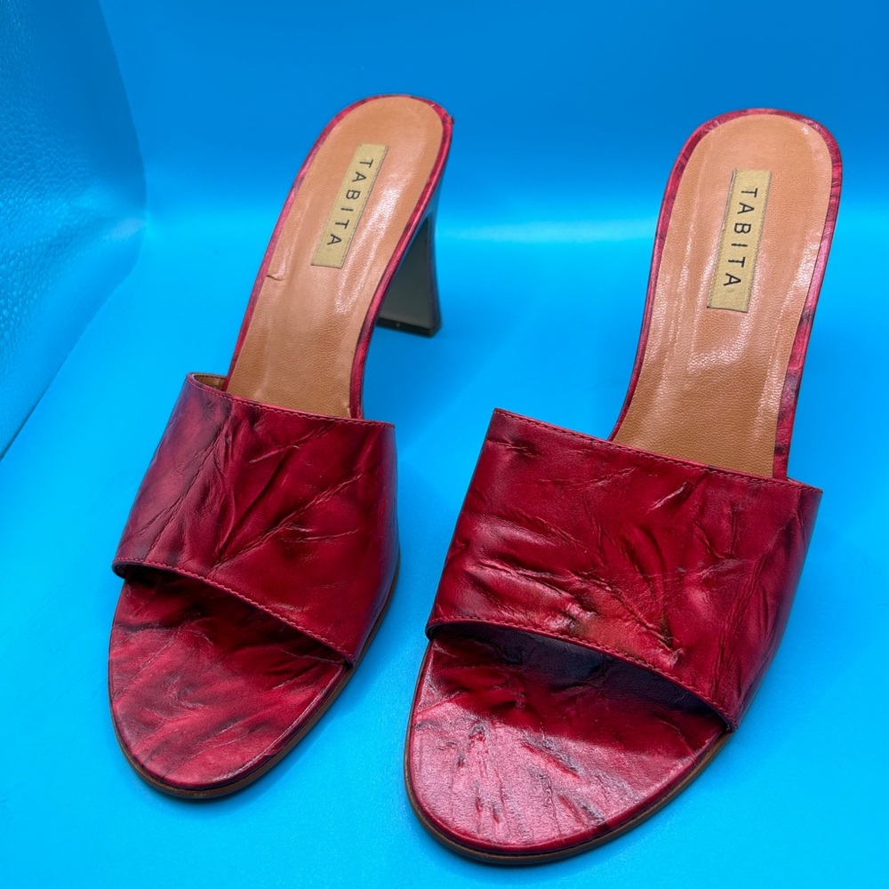 Tabitha red sandals - Picture 4 of 4